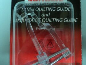 Ditch quilting and adj guide