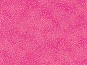Pink abstract dotted background with varying light pink and white dots across the surface.