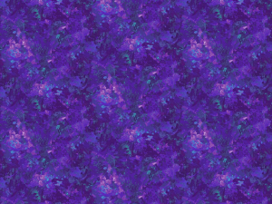 Abstract purple and blue paint texture with layered brushstrokes, teal highlights.