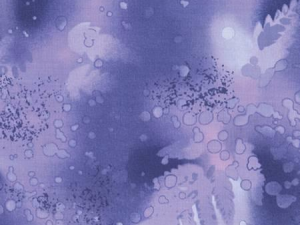 Abstract purple–blue watercolor texture with soft gradients and scattered circular blotches, used as a decorative background.