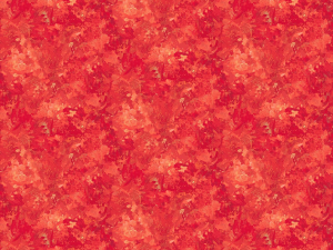 Red textured background with irregular blotches and leaf-like shapes, abstract pattern
