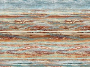 Ombre With Cloud Blue Multi